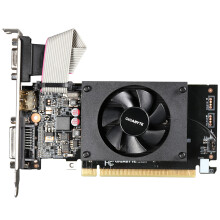 技嘉（GIGABYTE）GeForce GT 710 2G DDR3 显卡 半高刀卡设计/耐久设计 N710D3-2GL