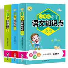 小升初必考语文数学英语知识点大全（3册）2020新版小升初期末总复习同步辅导资料书 小学知识一网打尽