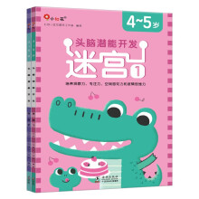 邦臣小红花·头脑潜能开发4-5岁：迷宫（共2册）