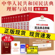 民法典2024正版全套 2024适用 中华人民共和国民法典理解与适用 全套11册 民法典司法解释丛书 人民法院出版社