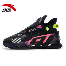 安踏（ANTA）【王一博同款】安踏男鞋跑步鞋新款AT91弹射力科技休闲运动鞋男士