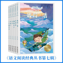语文阅读经典丛书 第七辑 6册 正版图书 彼得·潘 金银岛 柳林风声 青鸟 水孩子 王尔德童话 青少年课外读物 儿童故事书
