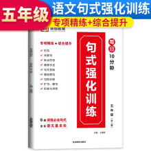 2023新版小学五年级句式强化训练大全小学语文专项组词造句照样子写句子强化训练五年级句式大全天天练句式强化训练大全红逗号