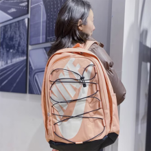 耐克双肩包男包女包春季新款学生书包电脑包运动户外训练背包 DV1296-824橘粉色绑带 以专柜实物为准
