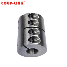 COUP-LINK 卡普菱 刚性联轴器 SLK13-C32L(32*40) 不锈钢联轴器 夹紧螺丝固定微型刚性联轴器加长款