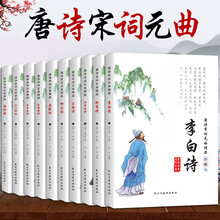 写给孩子的唐诗宋词元曲精品（10册彩色）