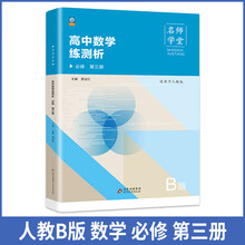 高中数学练测析 人教B版必修高一第三册 名师学堂 必刷题教辅讲解资料书新教材新高考练习册
