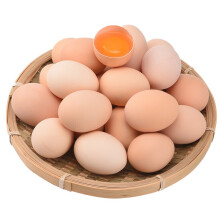 宛味宝散养谷物鲜鸡蛋 农场直供 单枚40±5g 20枚装