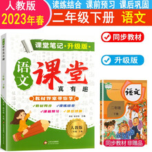 2023春课堂笔记升级版 二年级下册语文人教版 部编教材同步解读课本知识大全2年级下语文课本同步