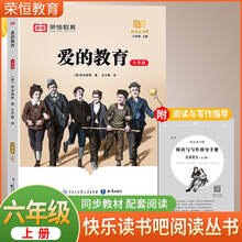 荣恒教育 快乐读书吧六年级上册：爱的教育（大字版）
