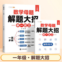 斗半匠 数学母题解题大招 一年级举一反三 小学数学思维专项训练解题方法技巧知识点汇总课内外拓展每日一练