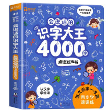 会说话的识字大王4000字点读发声书 认汉字学组词语文识字一本通