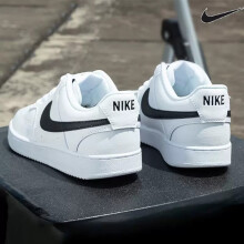 耐克（NIKE） 板鞋男鞋2024春季新款COURT低帮运动鞋白色空军一号简版休闲鞋 DH2987-101小白鞋 41