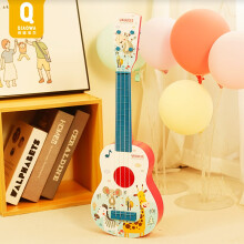 俏娃宝贝（QIAO WA BAO BEI）尤克里里儿童卡通可爱乌克丽丽初学者入门小吉他男女孩乐器生日