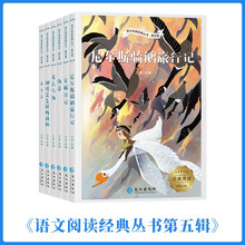 语文阅读杂志经典丛书(第五辑6册)(钢铁是怎样练成的+海蒂+老人与海+尼尔斯骑鹅旅行记+小王子+安妮日记)青年文摘少儿文学故事 9-14岁儿童课外阅读