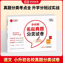 小升初名校真题分类试卷 语文 小升初真题卷六年级下册升学考试总复习预备新初一真题卷必刷题 红逗号