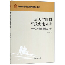 唐天宝时期西域军政史地丛考:以岑参西域诗为中心