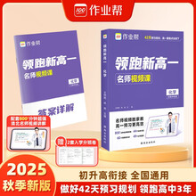 作业帮 2025版领跑新高一 化学 初升高衔接做好42天复习规划领跑高中三年配套 5200分钟清