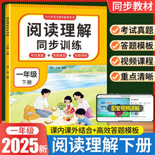阅读理解同步训练 一年级 下册 阅读理解强化训练课内外同步公式法阅读答题技巧小学生