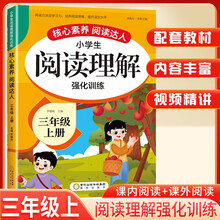 [定制版黄色封面] 2025秋核心素养阅读达人阅读理解强化训练(三年级上册)