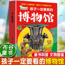 孩子一定要看的博物馆 中小童书科普百科文物图鉴儿童故事书博物馆书正版书籍