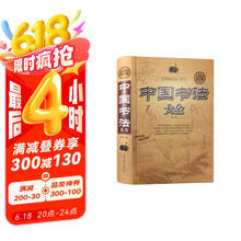 全民阅读-中国书法大全（精装） 毛笔书法教程颜真卿欧阳询赵孟俯楷书行书草书篆书隶书入门青少年成人版