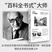 建制者与外来者:社区问题的一项社会学考察(《文明的进程》作者埃利亚斯,群际关系研究的经典之作)