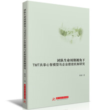 团队生命周期视角下TMT共享心智模型与企业绩效机制研究