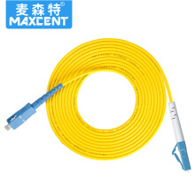 麦森特（MAXCENT）光纤跳线LC-SC插口5米单模单芯电信级