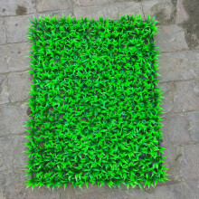 美家亿（meijiayi）仿真植物墙人造草坪假草皮带花花艺仿真墙上装饰绿绿植仿真植物墙 大草 40×60厘米 仿真草坪