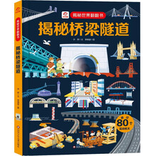 呦呦童 揭秘世界系列翻翻书：揭秘桥梁隧道【巨量趣味科普，激发好奇心，探秘找答案】