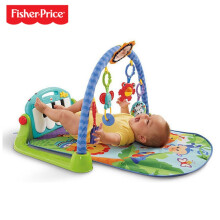 费雪(fisher-price) 婴儿健身架 脚踏钢琴健身益智玩具0-1岁新生儿