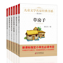 儿童文学名家经典书系二：草房子+神笔马良+蓝皮鼠和大脸猫+惜城的同桌日记+骑狼的小兔+老巫婆的哭哭袋（套装共6册） [6-12岁]