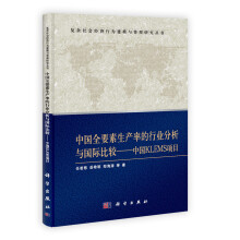 中国全要素生产率的行业分析与国际比较:中国KLEMS项目