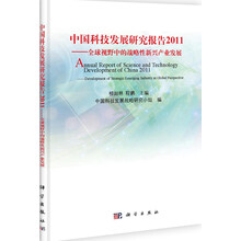 中国科技发展研究报告2011: 全球视野中的战略性新兴产业发展