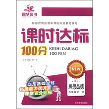 课时达标100分 政治九年级上册 人教新课标