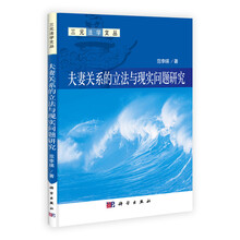 夫妻关系的立法与现实问题研究