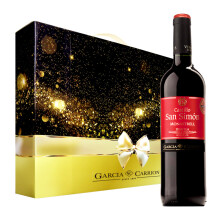 西班牙进口红酒 西莫（san simon）干红葡萄酒750ml*6瓶 礼盒装