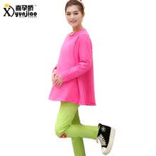 <em>喜孕娇孕妇</em>装<em>秋装</em>哺乳衣<em>孕妇</em>月子服套装家居服