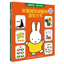 米菲越玩越聪明游戏大书（套装共4册） [2-4岁]