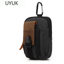 UYUK男士手机包小腰包潮流挂包韩版夏季男包