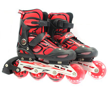 美洲狮cougar l溜冰鞋可调儿童女童成年成人835lsg带闪光轮滑鞋旱冰鞋