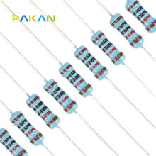PAKAN 1/2W精密电阻 0.5W色环电阻 金属膜电阻0.5W 18K 精度1% (100只)