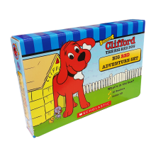 学乐 Clifford The Big Red Dog 大红狗系列 10册盒装附原版CD 儿童绘本书 英文原版 经典儿童图画书儿童启蒙阅读英语学习入门故事童书 