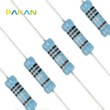 PAKAN 2W金属膜电阻 1%精度 欧姆 五色环  电阻器2W 2.2R  (10只)