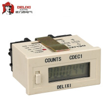 德力西电气 超小型电子计数器；CDEC1-6L