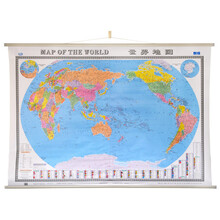 世界地图(中英对照)