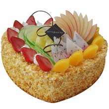 生日蛋糕同城配送 鲜花速递礼盒 玫瑰花蛋糕套