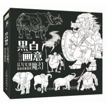 黑白画意 从写实到魔幻创意绘画教程