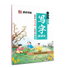 墨点字帖 小学生同步写字课课练二年级下（语文S版）